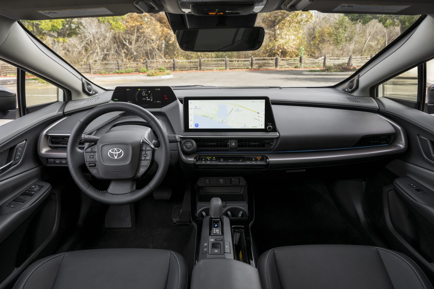 2023 Toyota Prius Front Interior