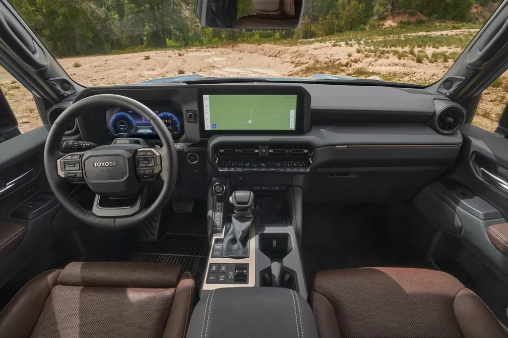 Toyota Land Cruiser Front Interior Dashboard