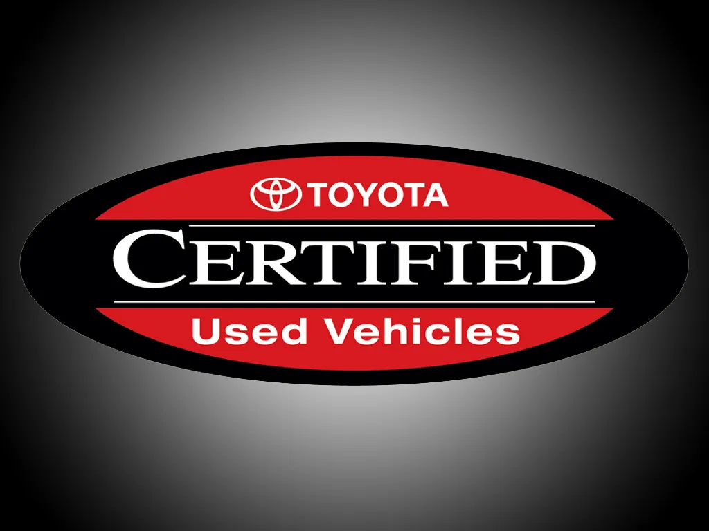 Toyota Certified Pre-Owned Vehicle Logo