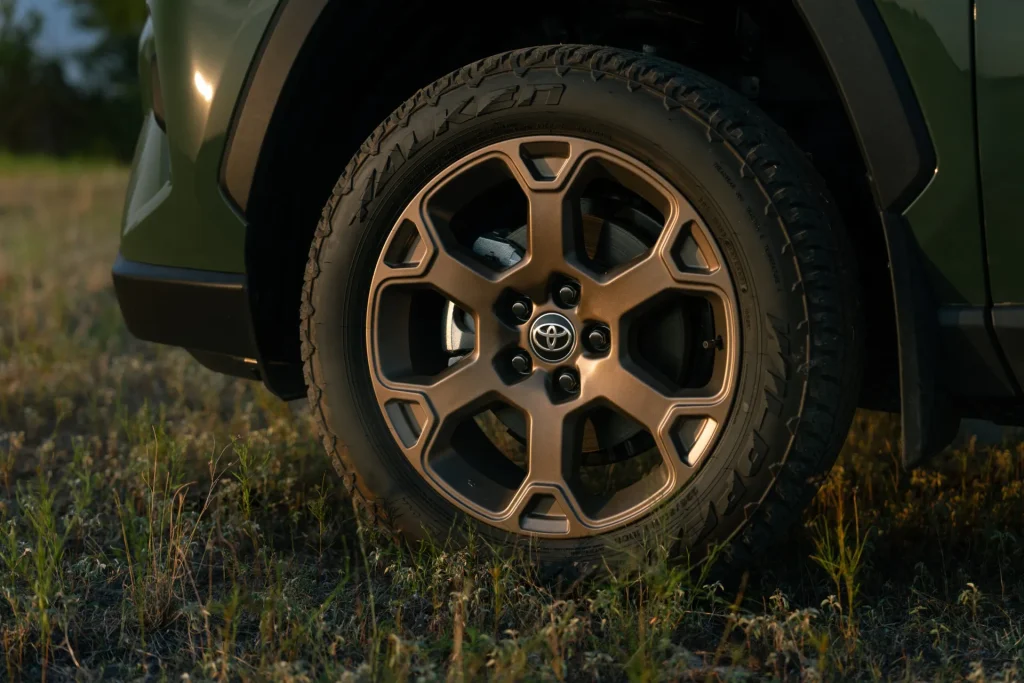 Wheel Detail of the 2024 Toyota RAV4 Woodland Edition