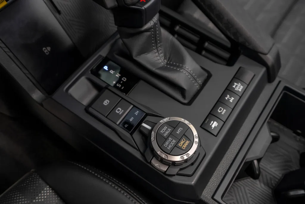 2024 Toyota Tacoma TRD Off Road - Gear Shift and Drive Mode Detail