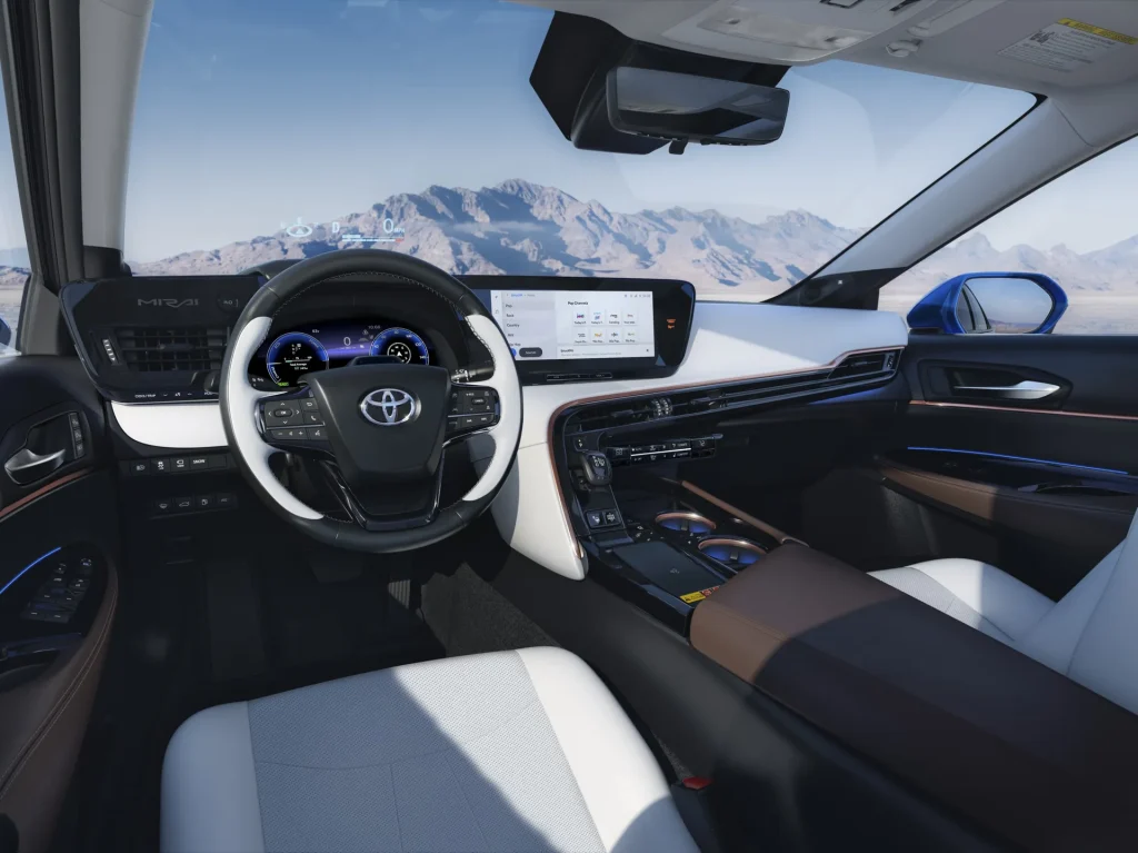 2024 Toyota Mirai Interior Dash View