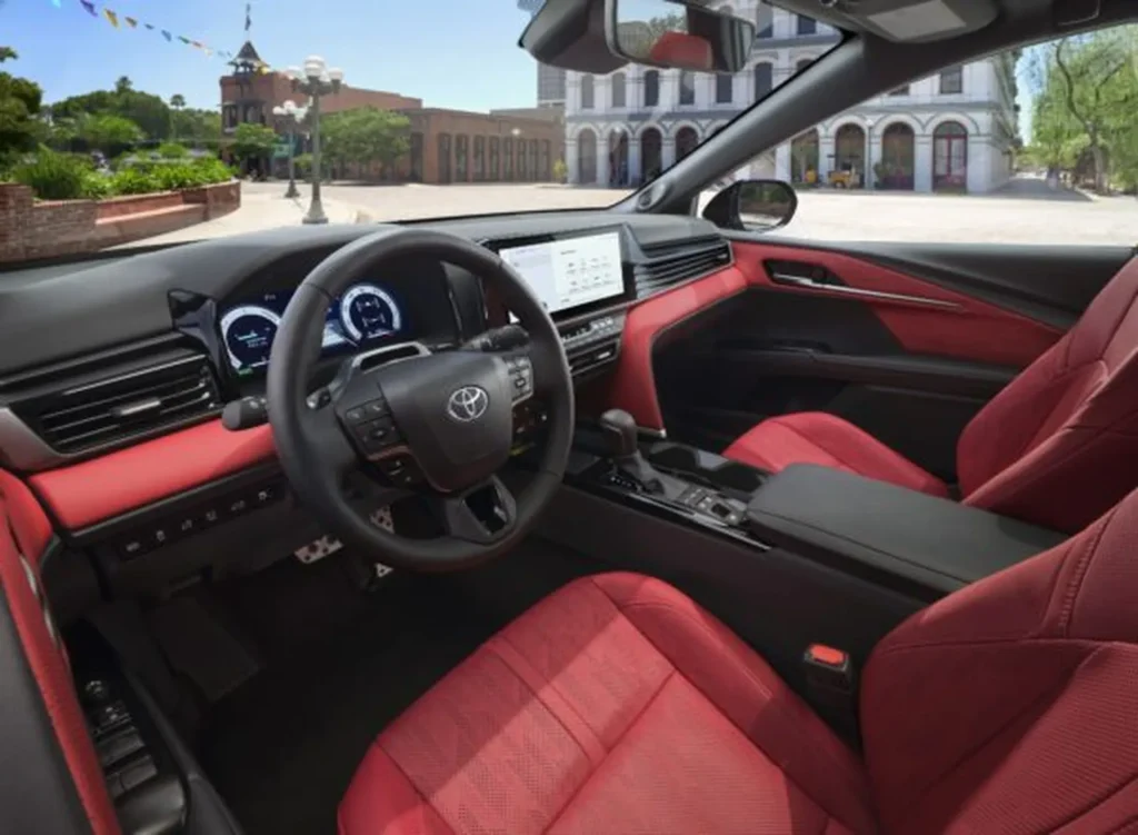 Toyota Camry Interior Dash View
