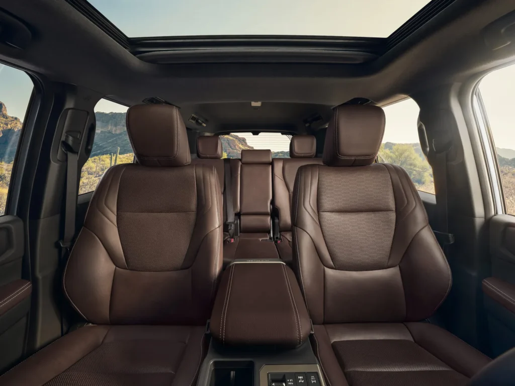 2024 Toyota Land Cruiser Front Seat Detail