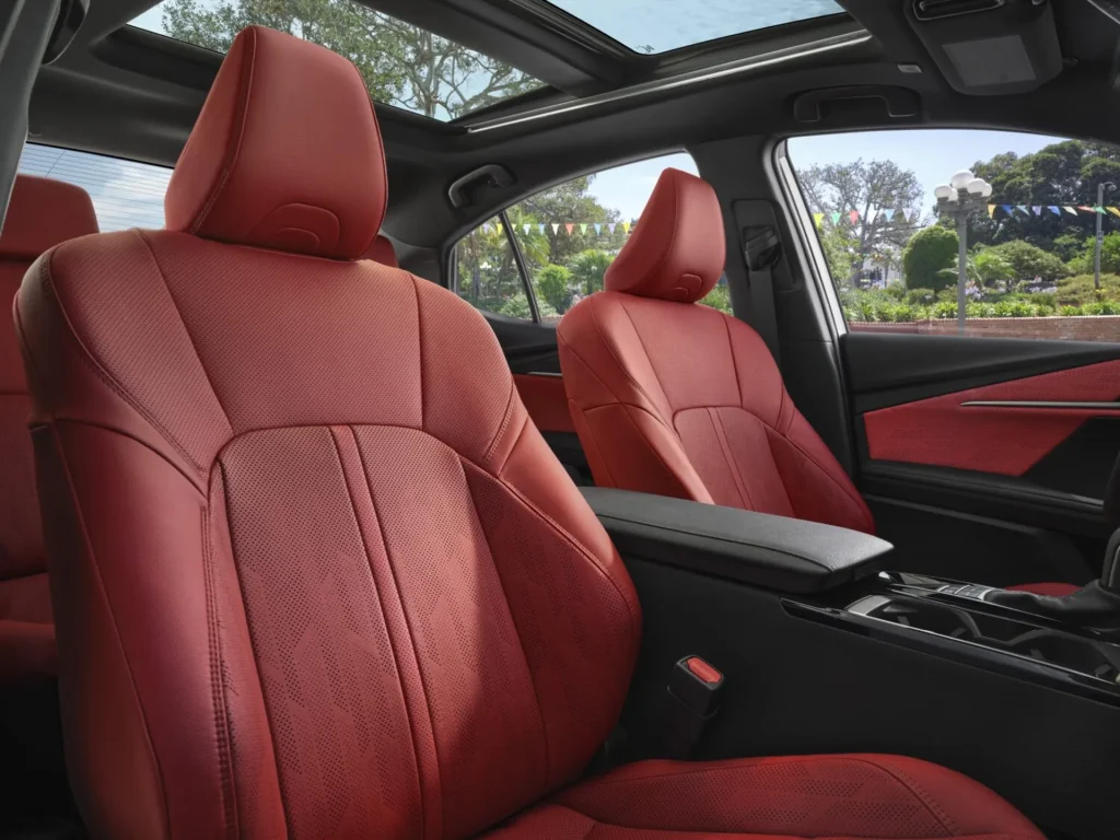 New Toyota Camry Interior Seat Detail