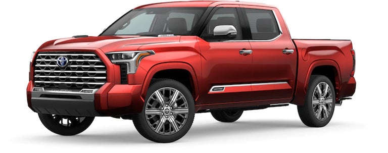 2022 Toyota Tundra Capstone in Supersonic Red | Valley Hi Toyota in Victorville CA