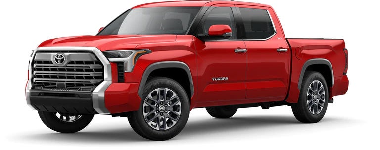 2022 Toyota Tundra Limited in Supersonic Red | Valley Hi Toyota in Victorville CA